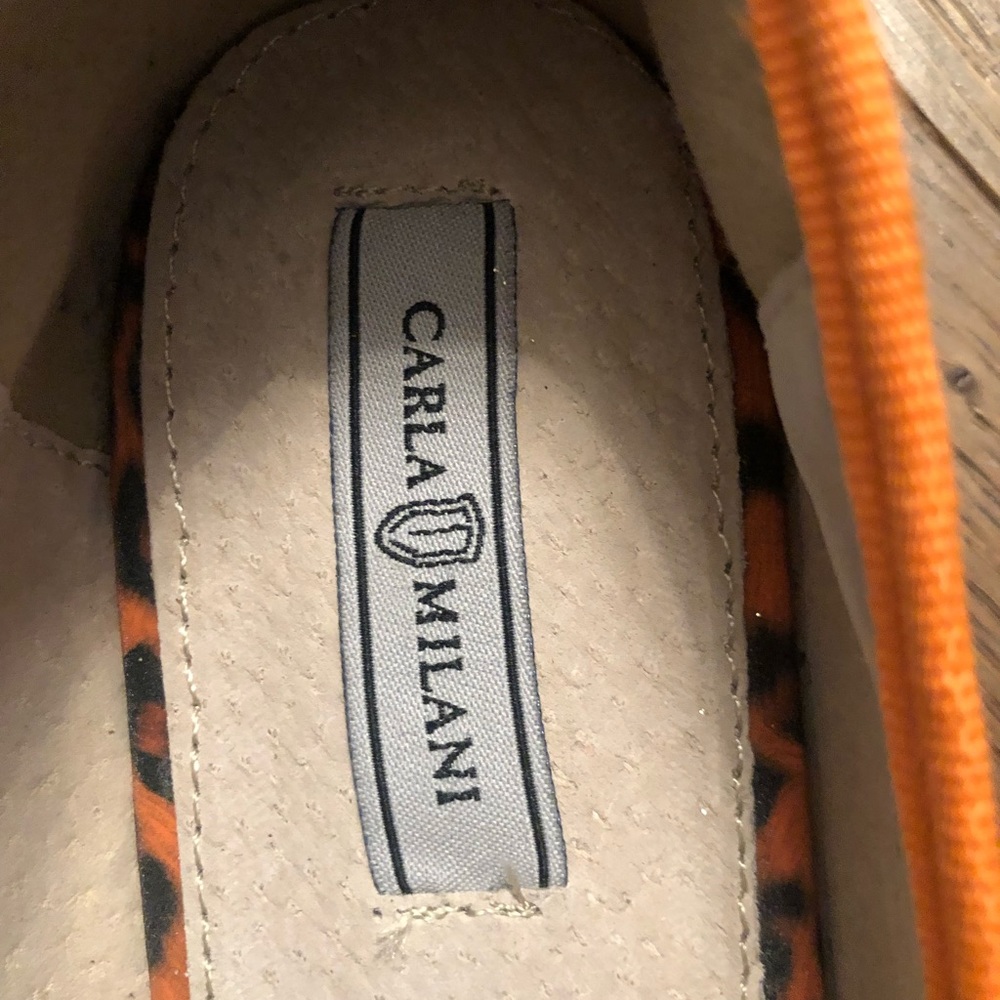 Carla Milani Women's Ivanka Shoe - Orange - Picture 6 of 6